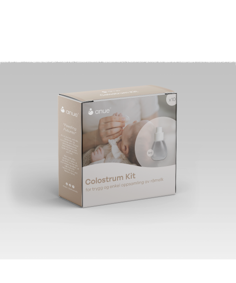 Anue Colostrum Kit for oppsamling av råmelk (10 stk)