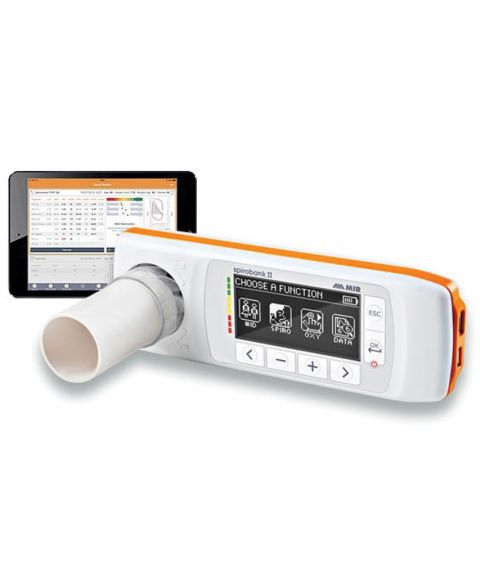 MIR Spirobank II Smart spirometer, inkl. software (DEMO-modell)